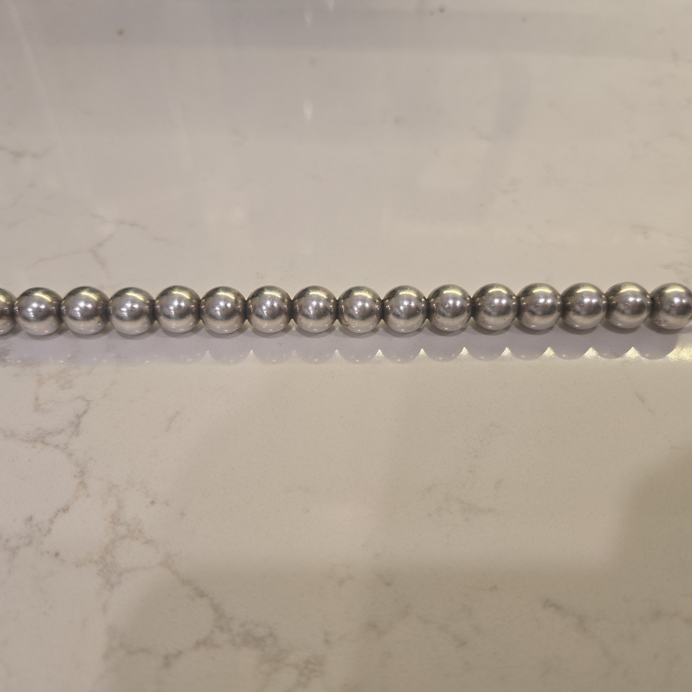 Tiffany & Co. AUTHENTIC 10mm 7 Ball Bracelet Sterling Silver .925